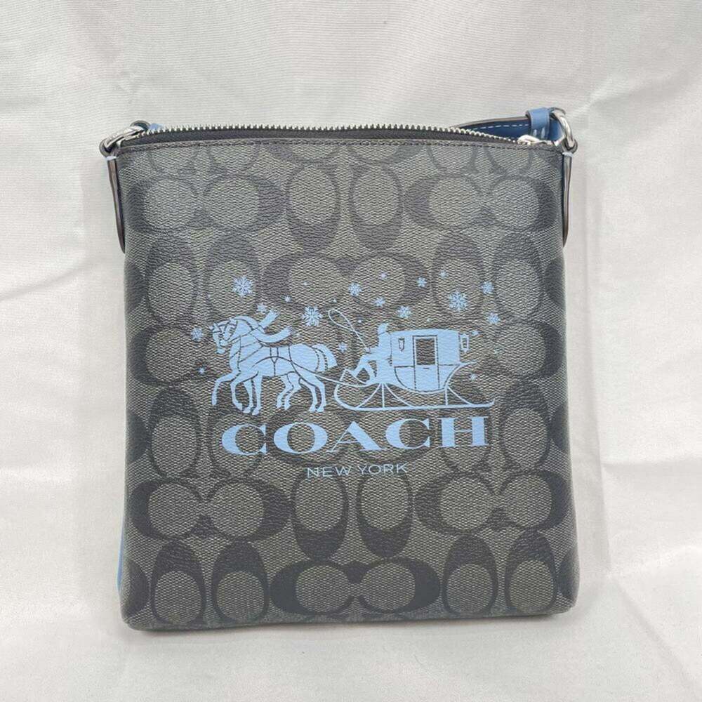 COACH Horse and Carriage Shoulder Bag, Black